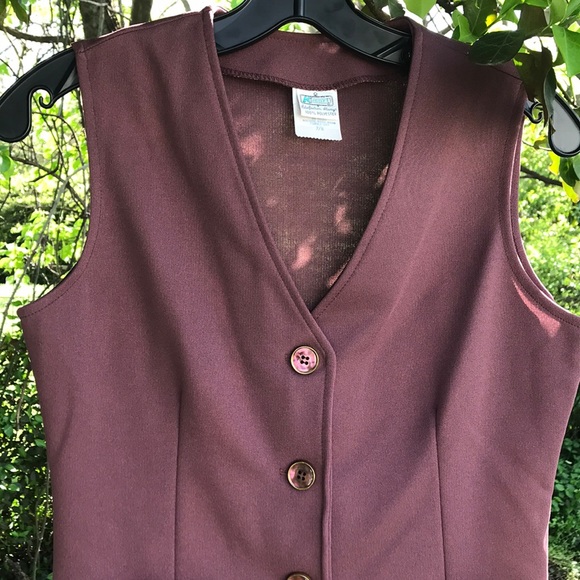 Vintage Jackets & Blazers - 🍇VTG vest🍇